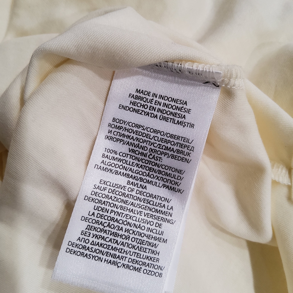 POLO Ralph Lauren Cream Custom Slim Fit Polo Shirt Size XL - Picture 11 of 12